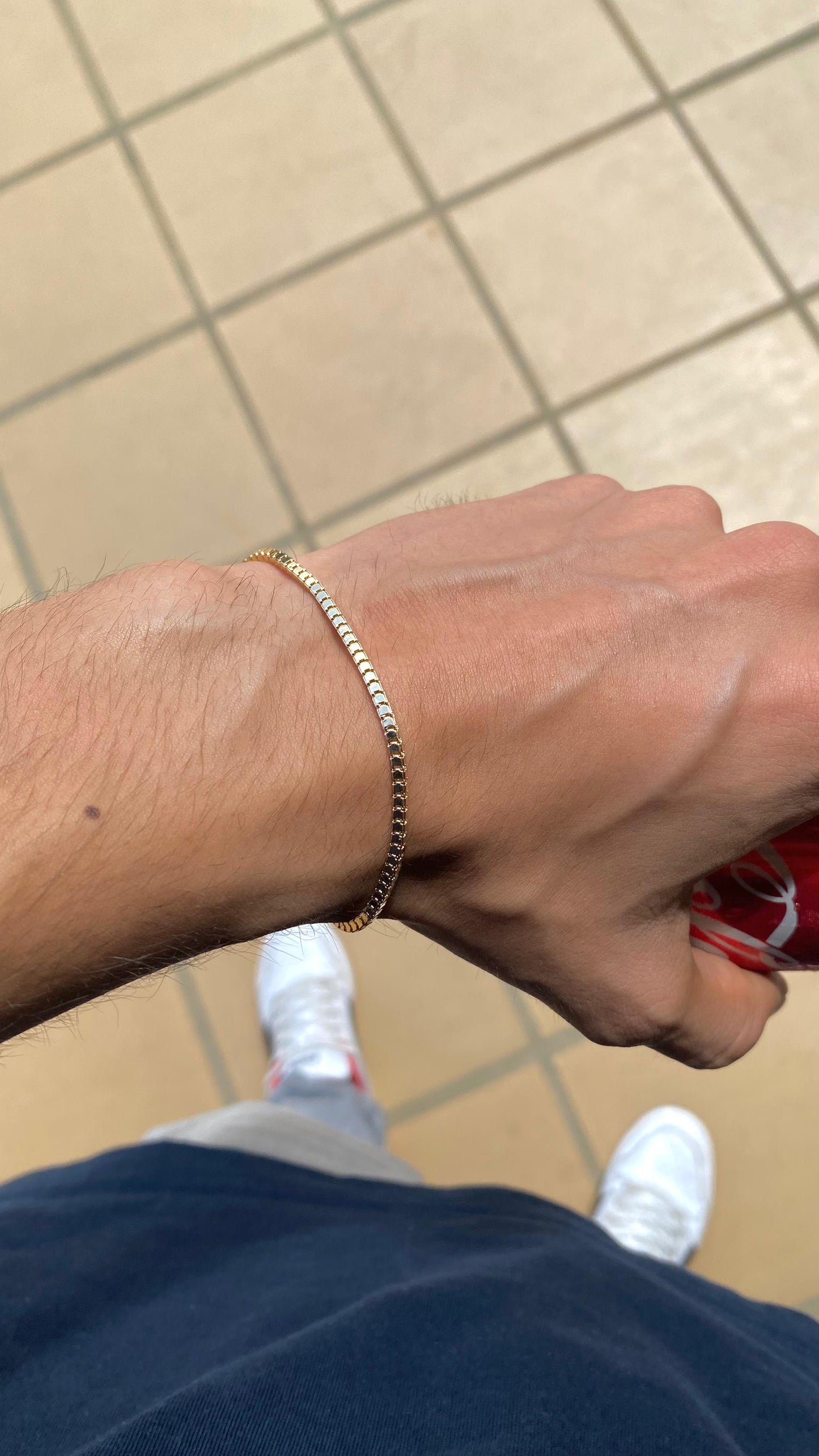 REF 335 PULSERA CAJÓN 2MM 18CM