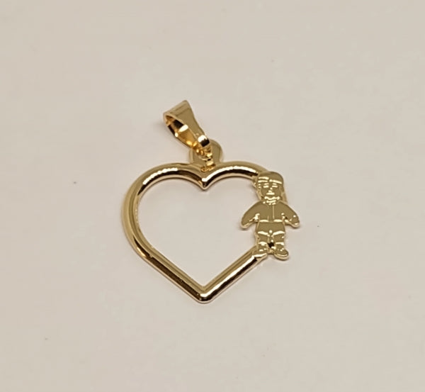 DIJE CORAZON NIÑO Ref. DCN0002