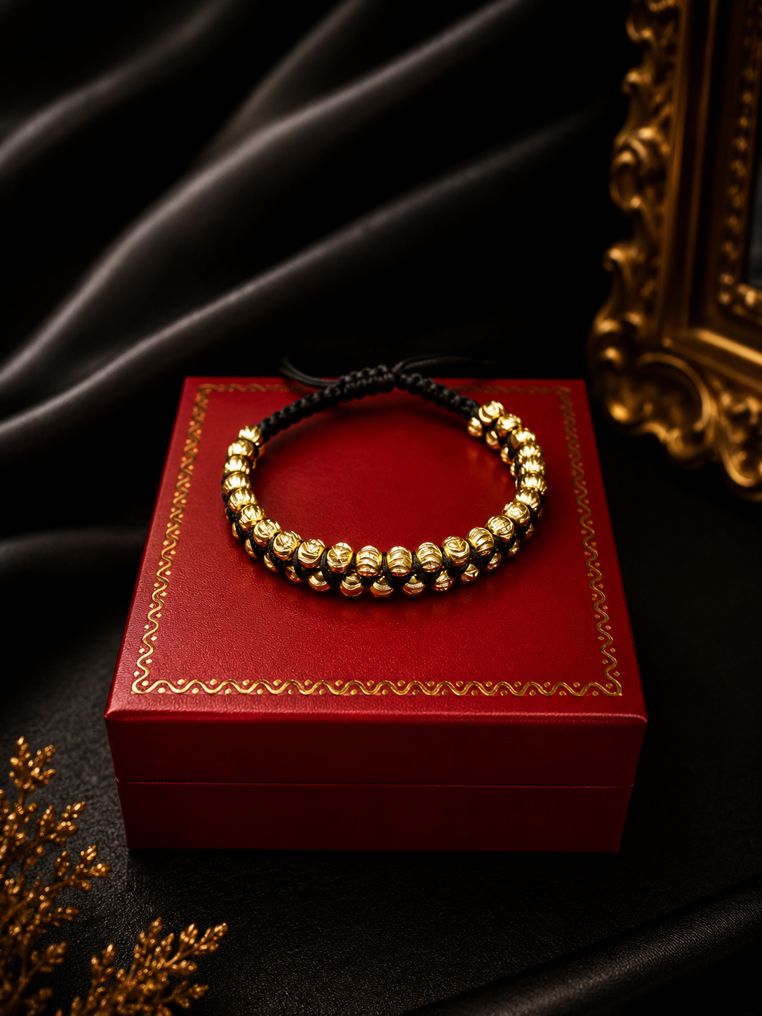 PULSERA DOBLE CARRIL CON BALIN ITALIANO