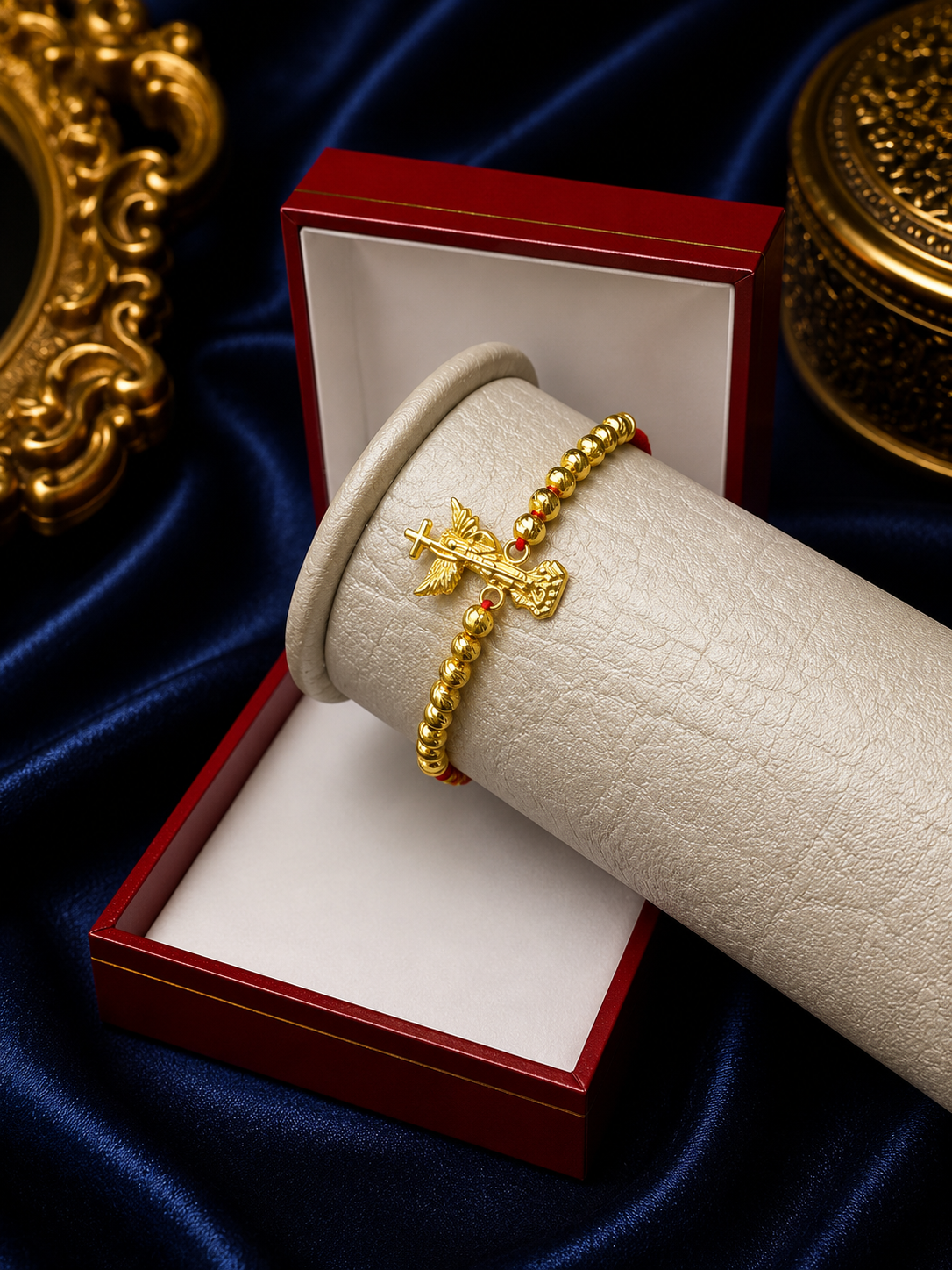 PULSERA DIJE SAN MIGUEL BALIN LISO