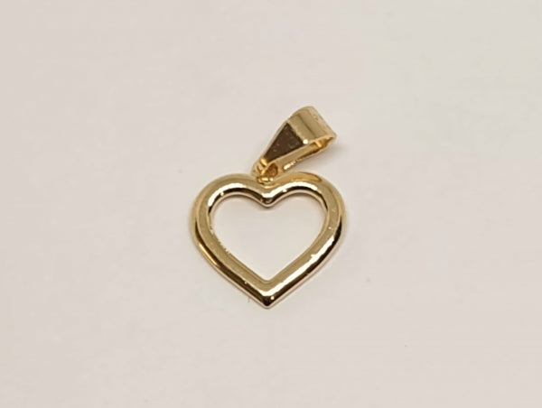 DIJE CORAZON SIN CENTRO Ref. DCC0003