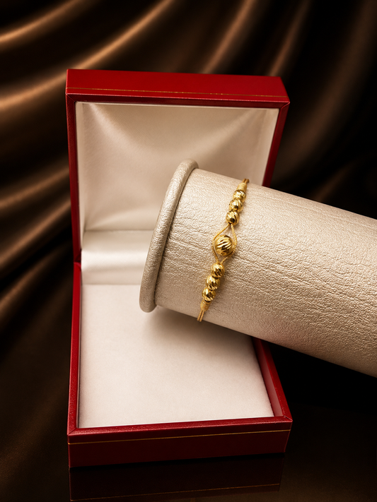 PULSERA DE BALIN DIAMANTADO