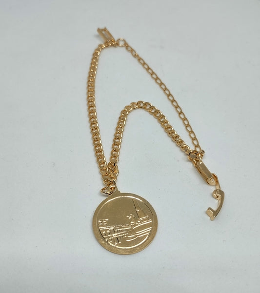 PULSERA MONEDA ITALIA Ref. PMI0001